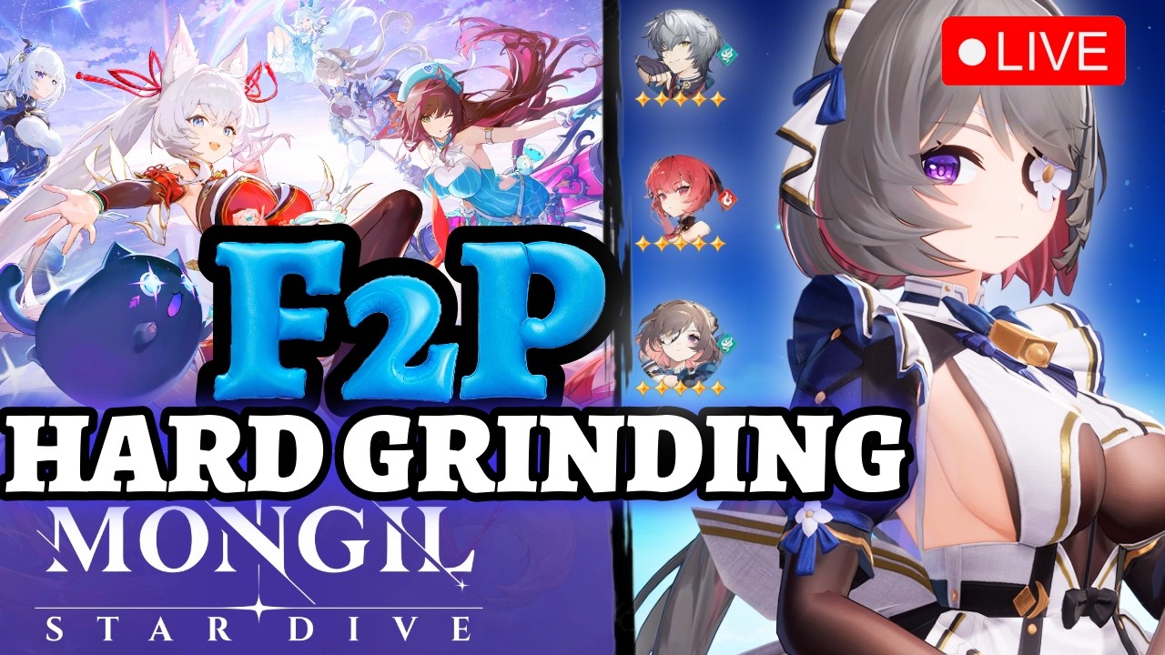*PURE f2P* REROLLIED FOR ESTHER NOW I CAN START | MONGIL: STAR DIVE