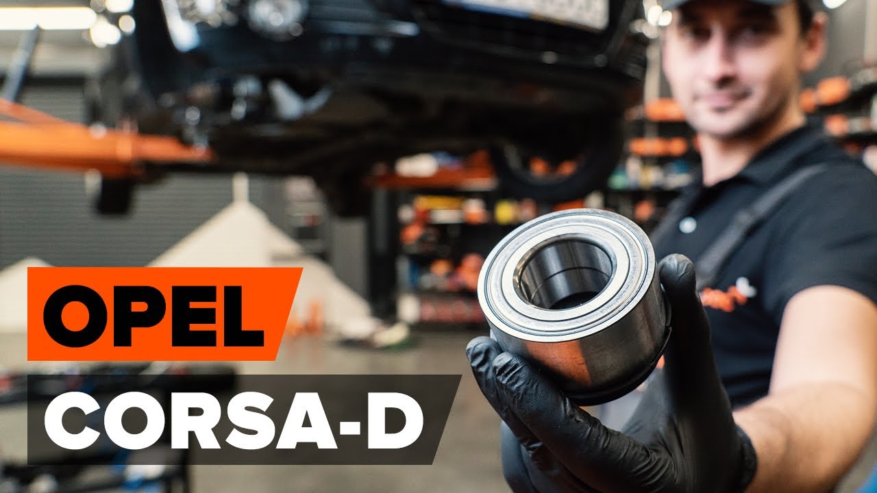 Cómo cambiar los cojinete de rueda en OPEL CORSA D [VÍDEO TUTORIAL DE AUTODOC]