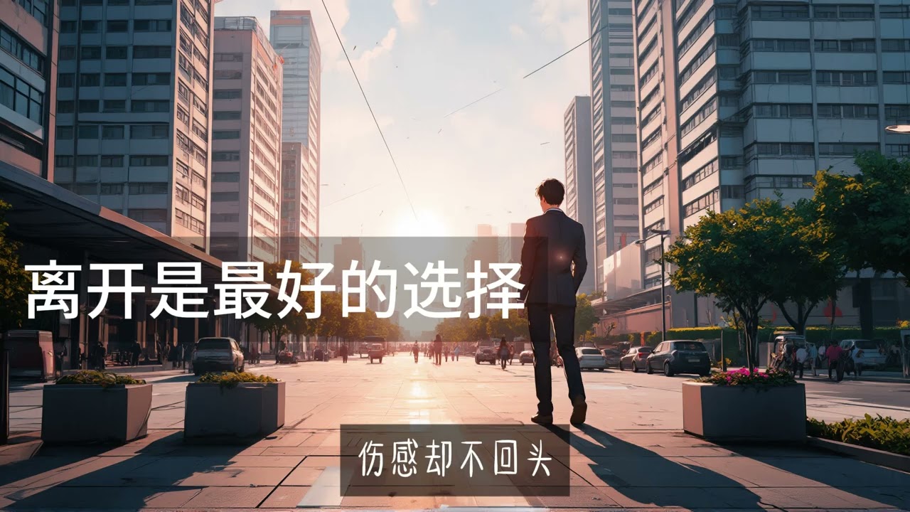 [离开是最好的选择] - 原创中文歌曲关于新起点 | [Leaving Is the Best Choice] - Original Chinese Song About New Beginnings