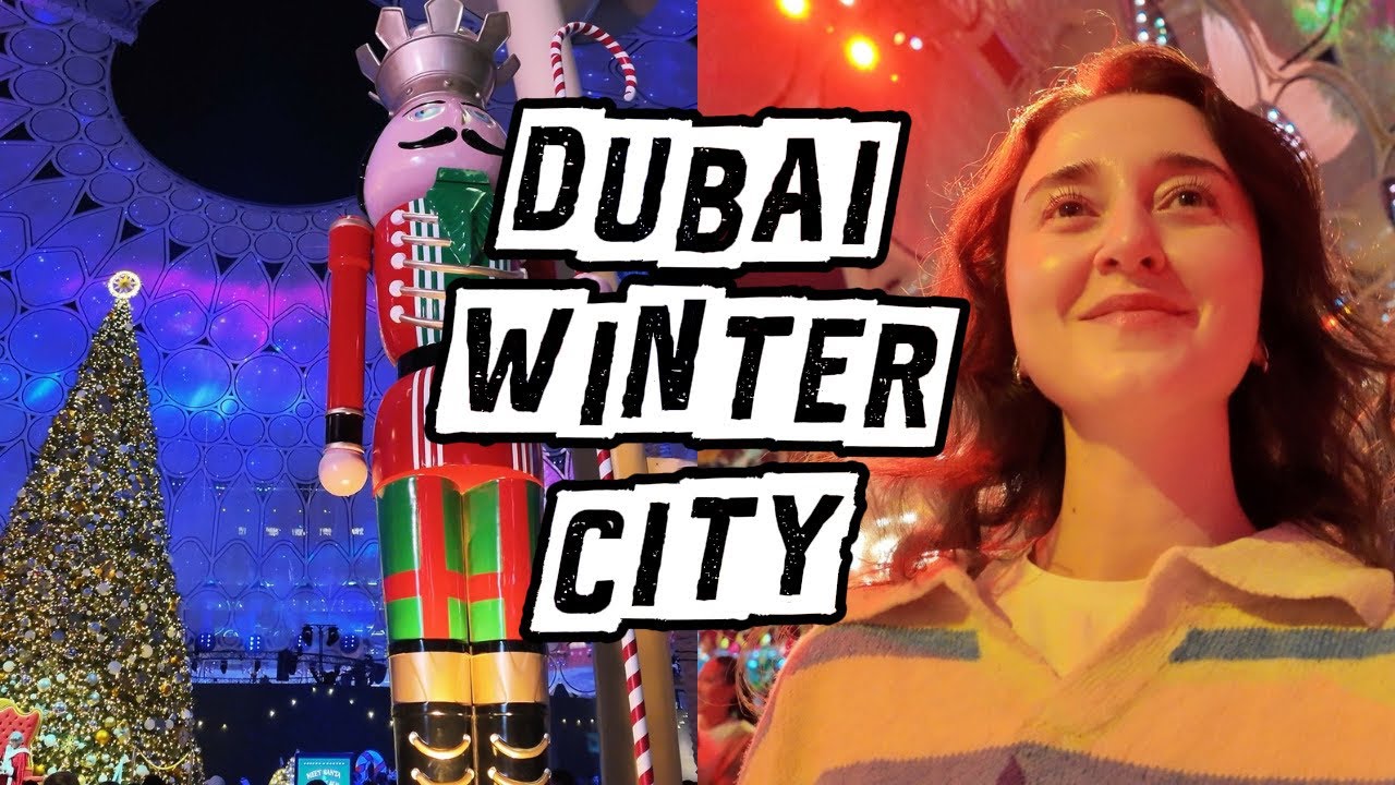 Dubai Christmas Vibes ❄️🎄 | Winter City at Expo 2020