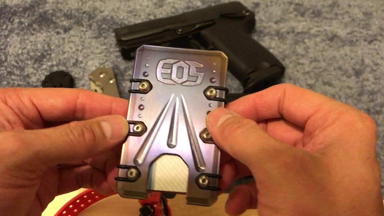EOS Cases titanium wallet and EDC update