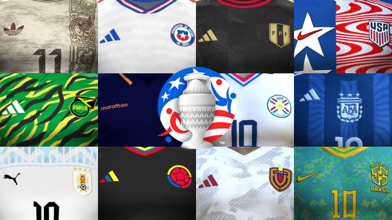 CAMISETAS de la COPA AMÉRICA 2024 #5