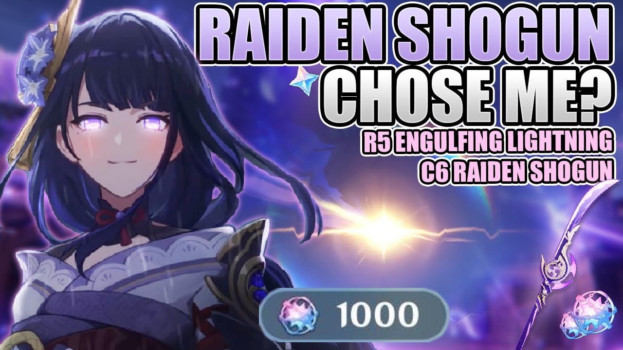 Offering 1000 SUMMONS to the Raiden Shogun... | Genshin Impact