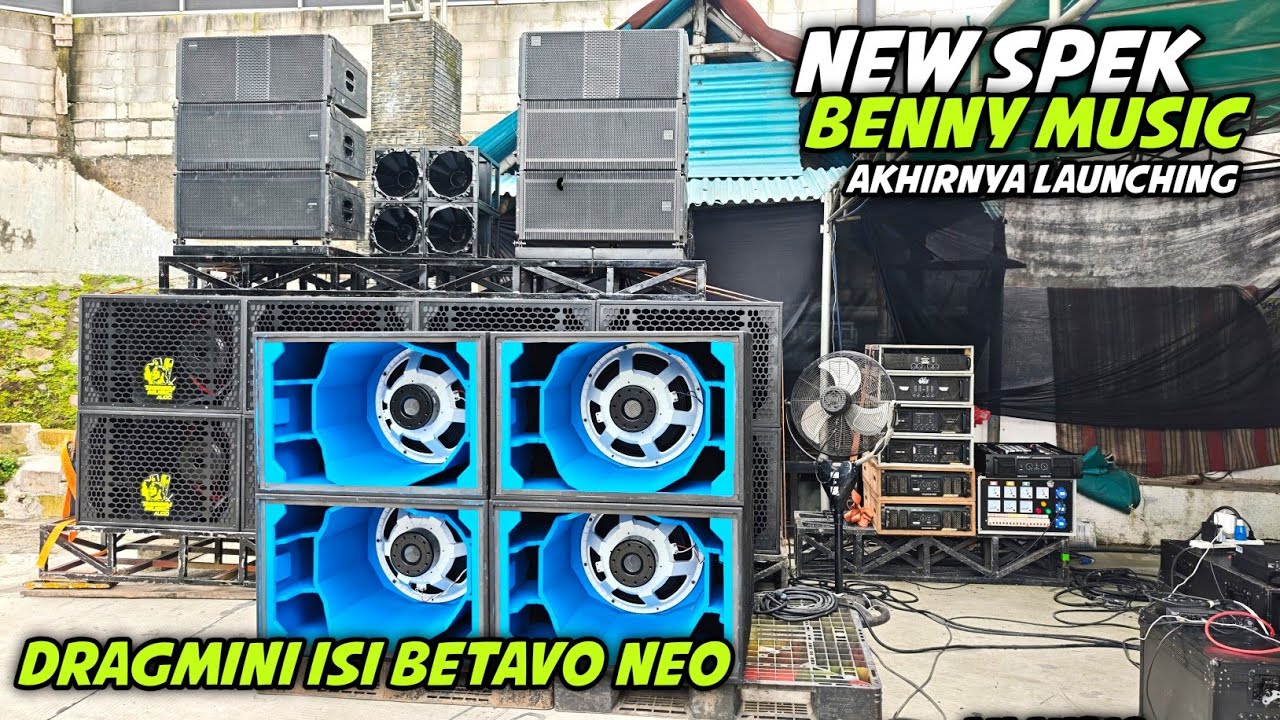 Inovasi Baru Betavo & Brewog,Dragmini isi speaker Neo,, Launching Spek Terbaru Benny Music 