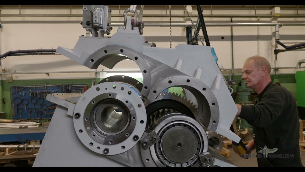 Manufacturing at Hundested Propeller - CP Marine Gear Assembly Part 1