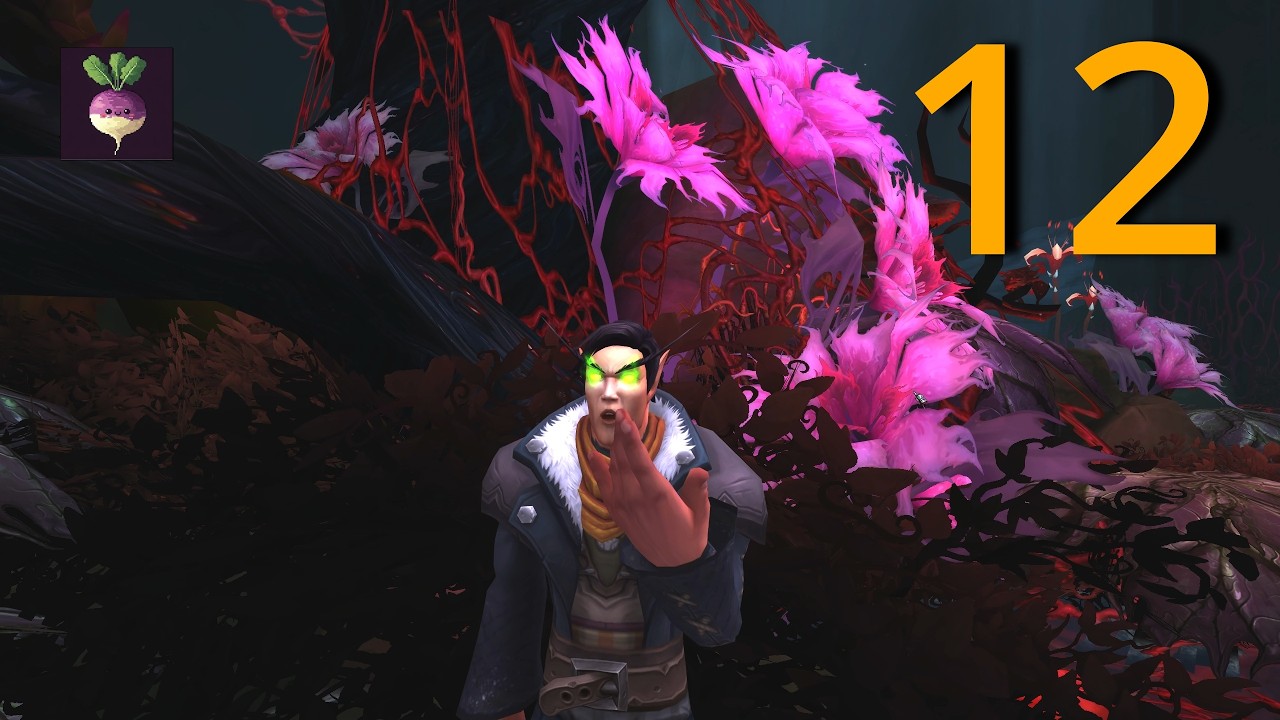 The Val'sharah corruption (Demon hunter devourer)