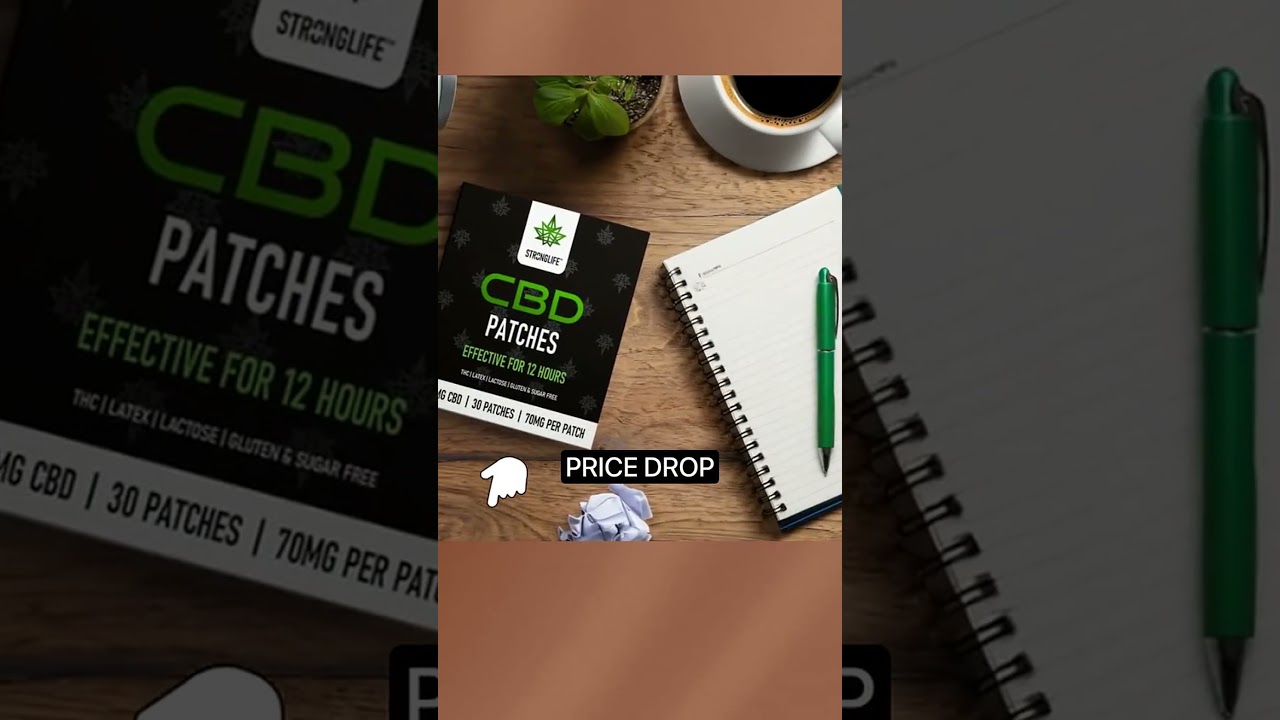 CBD Patch Price Drop - Effective Relief for 12 Hours#CBDpatch #CBDrelief