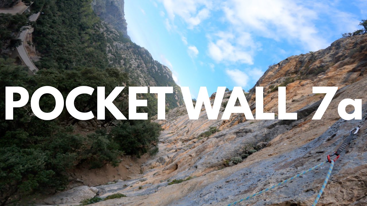 Pocket Wall 7a POV - Gorg Blau #justsends
