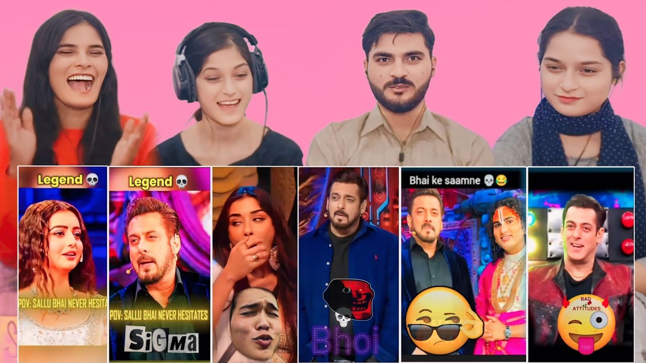 Salman Khan New Attitude 🔥 Reels | Bhai Jan Thug Life moments Part 6