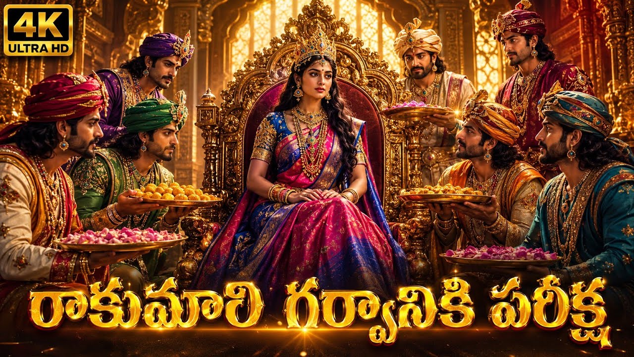 అహంకారాన్ని విడిచిన యువరాణి మందాకిని | బిచ్చగాడు నిజంగా ఎవరు? | Telugu Moral Story