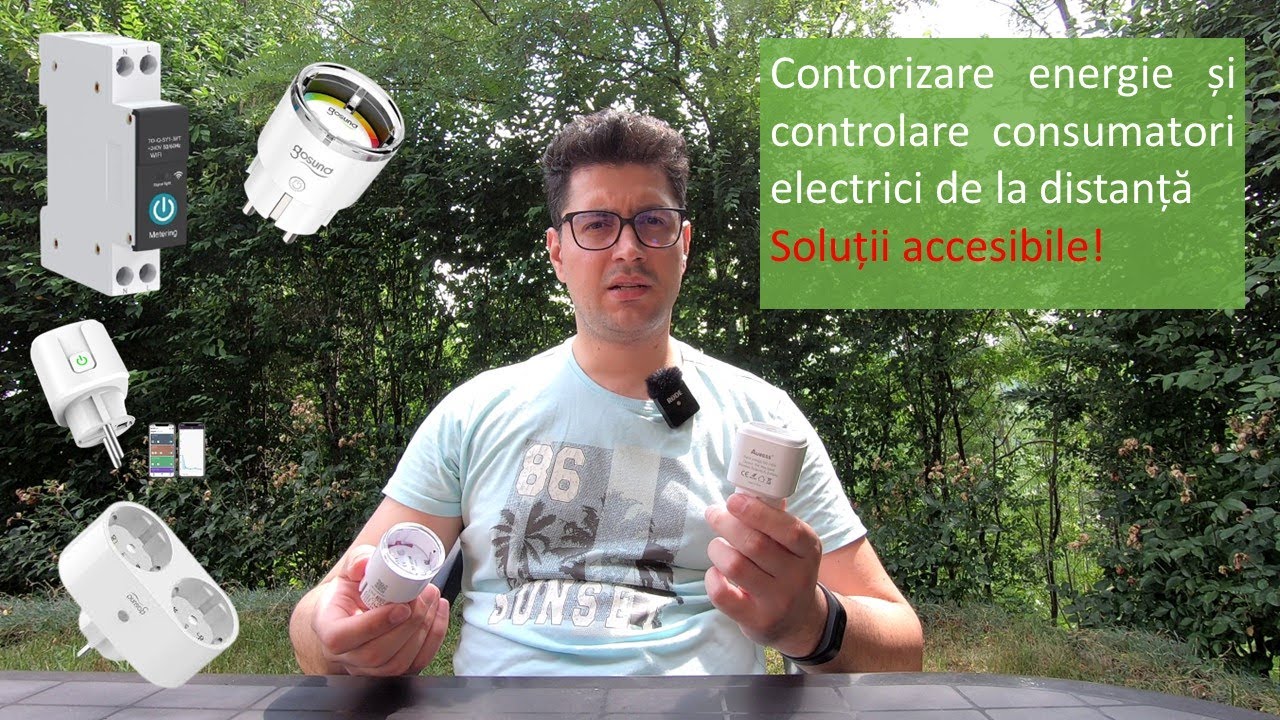 Contorizarea energiei și controlarea consumatorilor electrici de la distanță