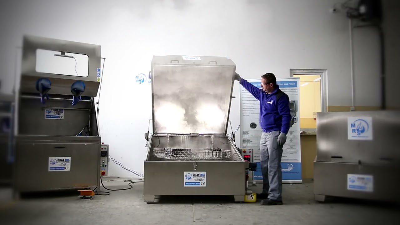MRS WASH - automatic basket parts washer