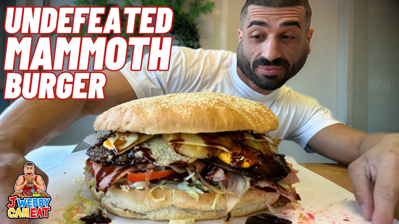 UNDEFEATED - MAMMOTH BURGER CHALLENGE - FISHNETS TAKEAWAY - CORRIMAL NSW
