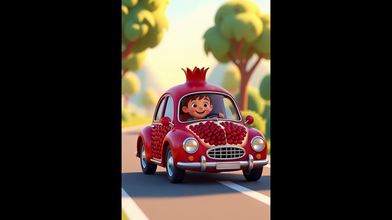 Anaar Ke Daano Se Bani Car  | Chhota Bachcha Cartoon Kids Short Video 