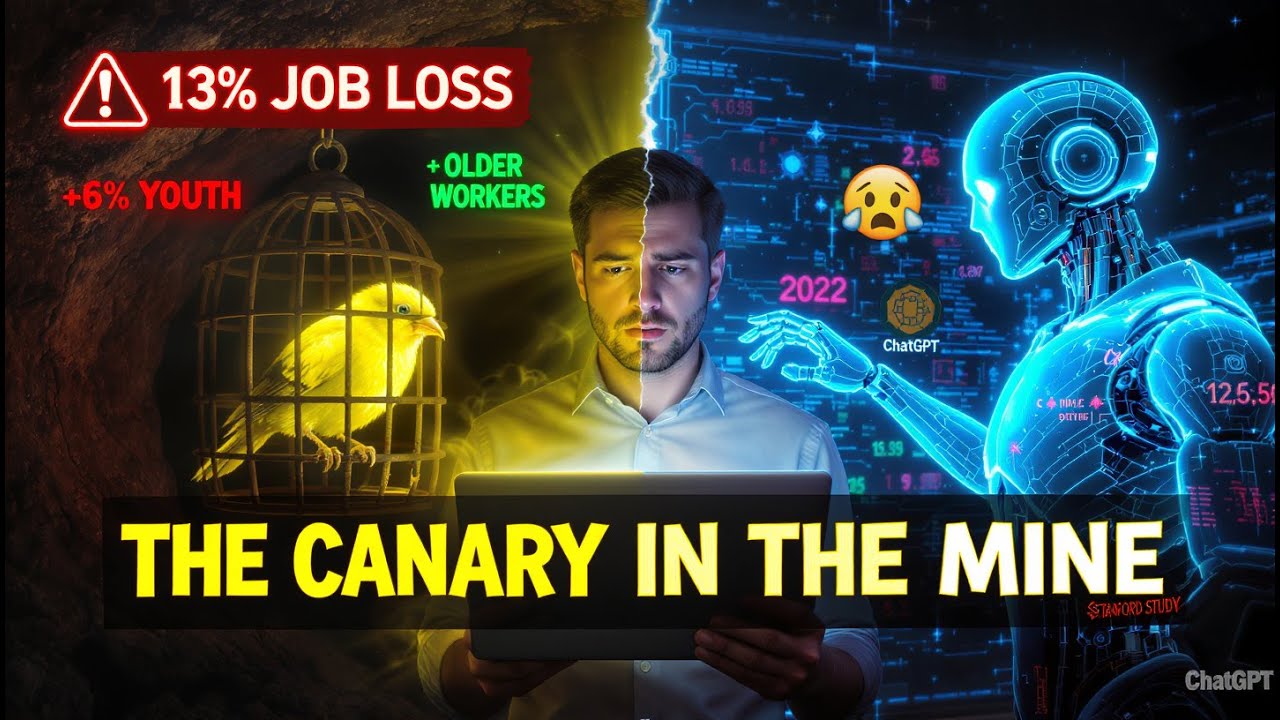 Stanford Study: AI Already Killing Entry-Level Jobs (13% Drop Proven)