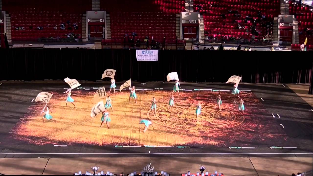 Cary High School Varsity Winter Guard: AIA NC Championships -  2015-03-28