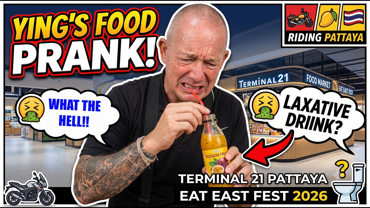 Поездка по Паттайе до фестиваля Eat East Fest 2026 в Terminal 21! (Гастро-розыгрыш от Инг!) 🛵🍜