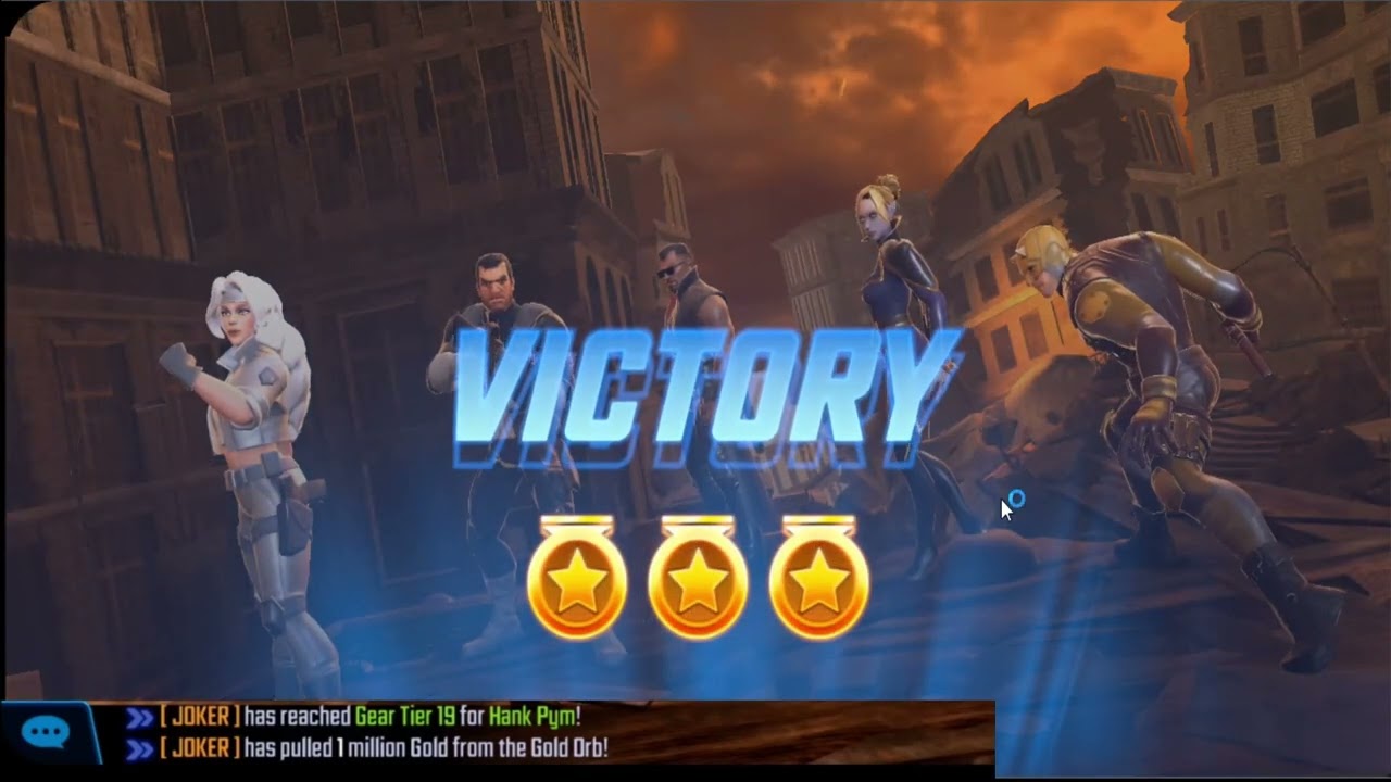 Marvel Strike Force: Xavier Saga - Gladiator Heroic Part 1