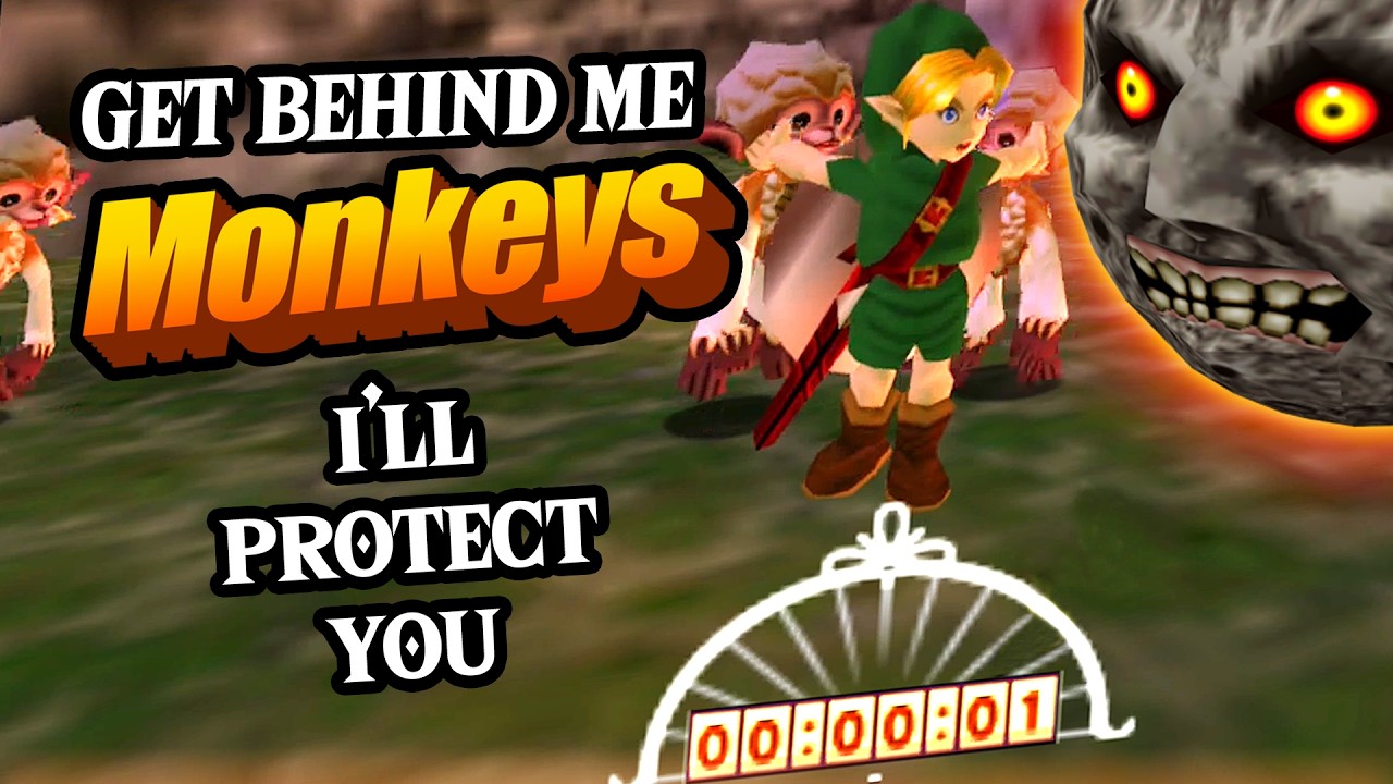 Странный баг с обезьянами, который я обнаружил в Majora's Mask + ещё несколько бесполезных фактов