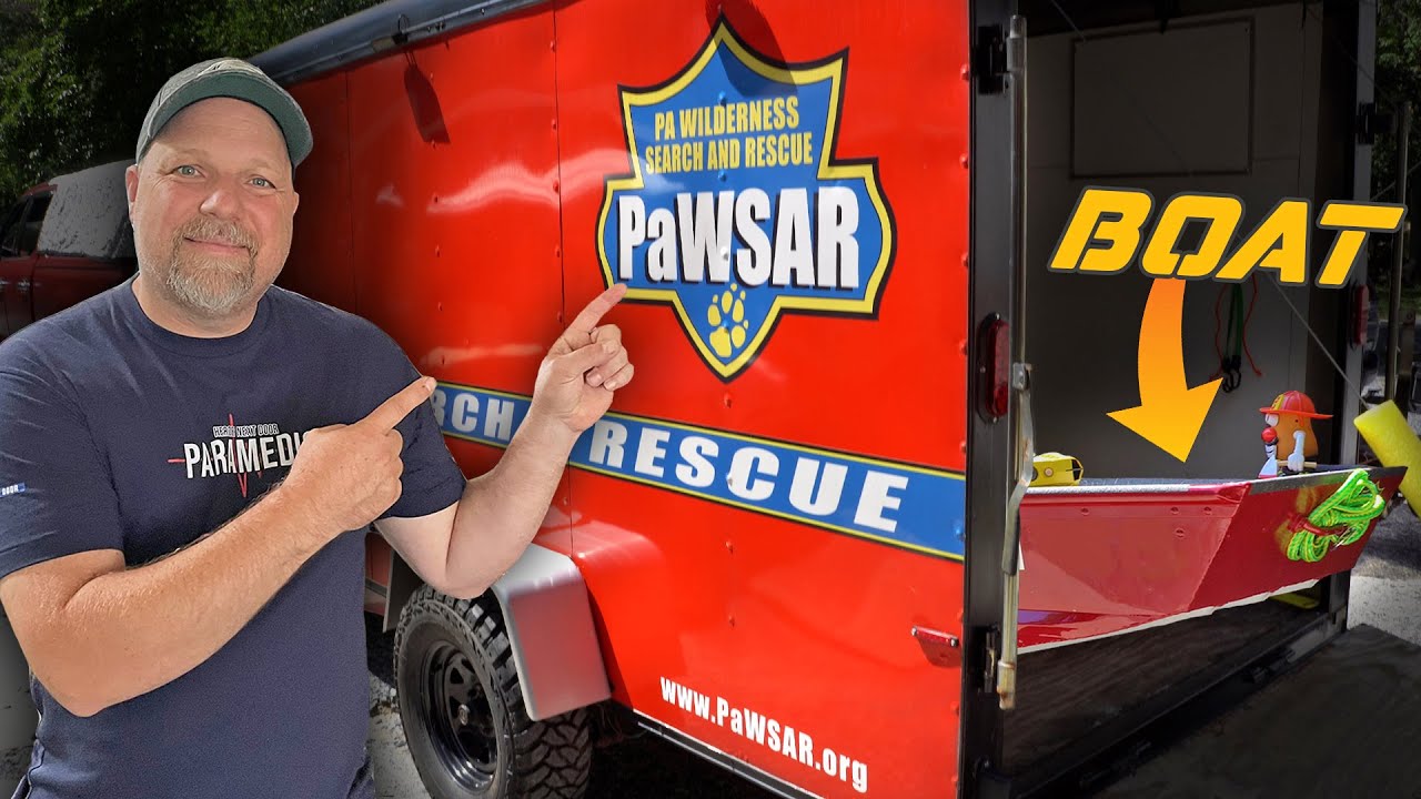 What's INSIDE $40,000 Search and Rescue Trailers