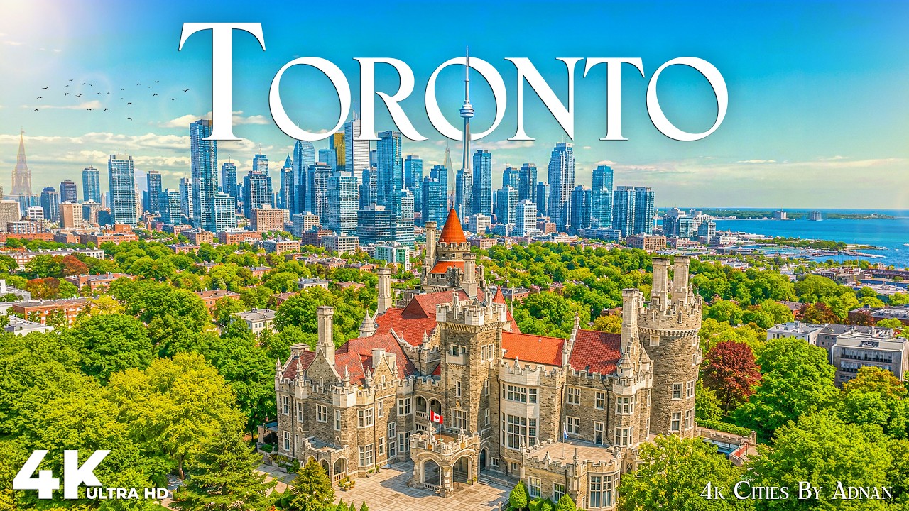 Toronto Canada in 4K - Incredible Scenes & Hidden Gems