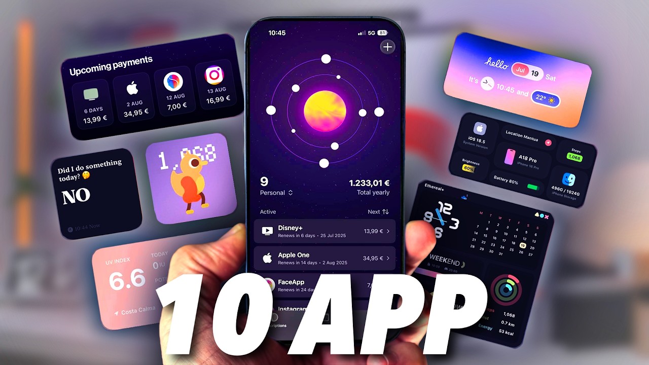 10 APP per iPhone CHE DEVI AVERE + 1 bonus