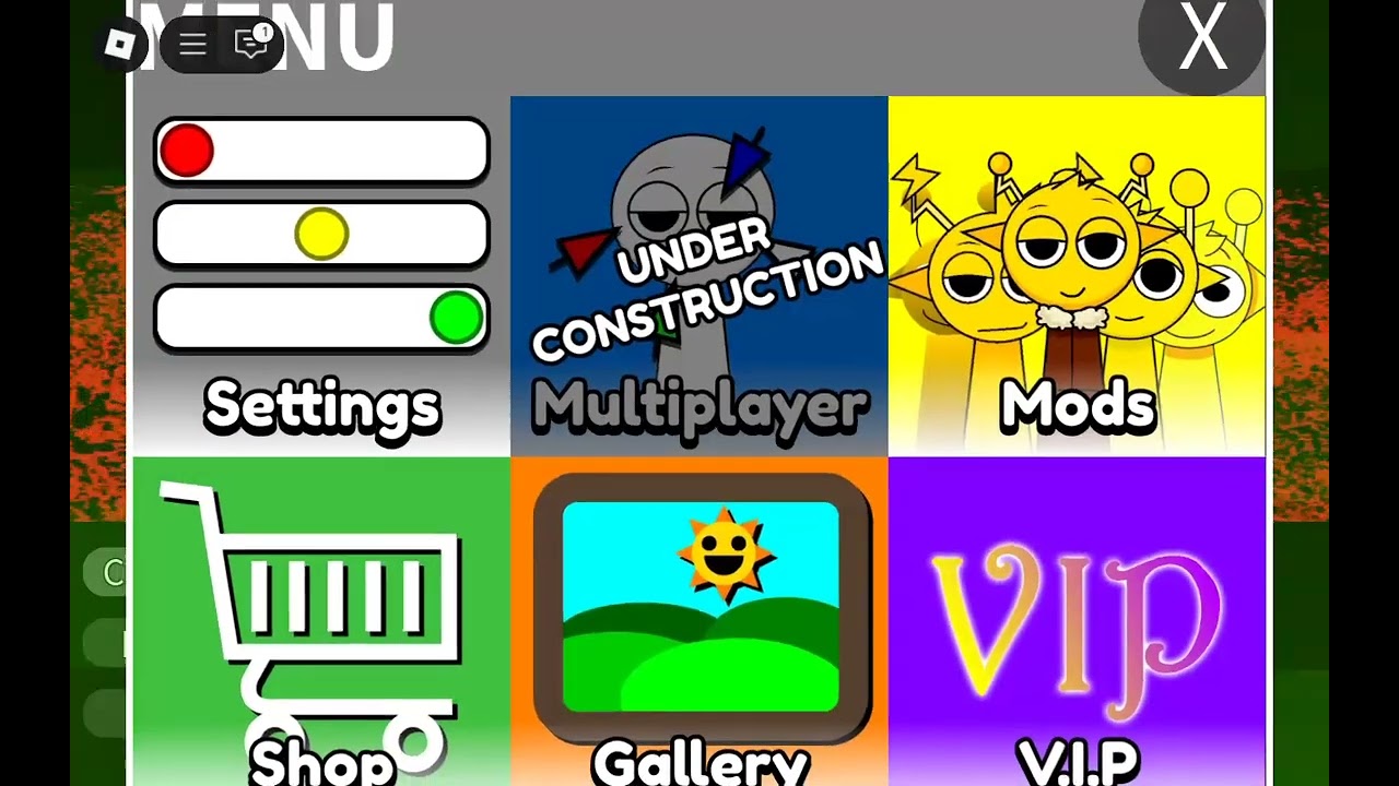 Messing around in roblox sprunki