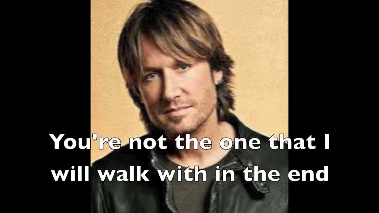 You're Not My God, By Keith Urban Lyric video
