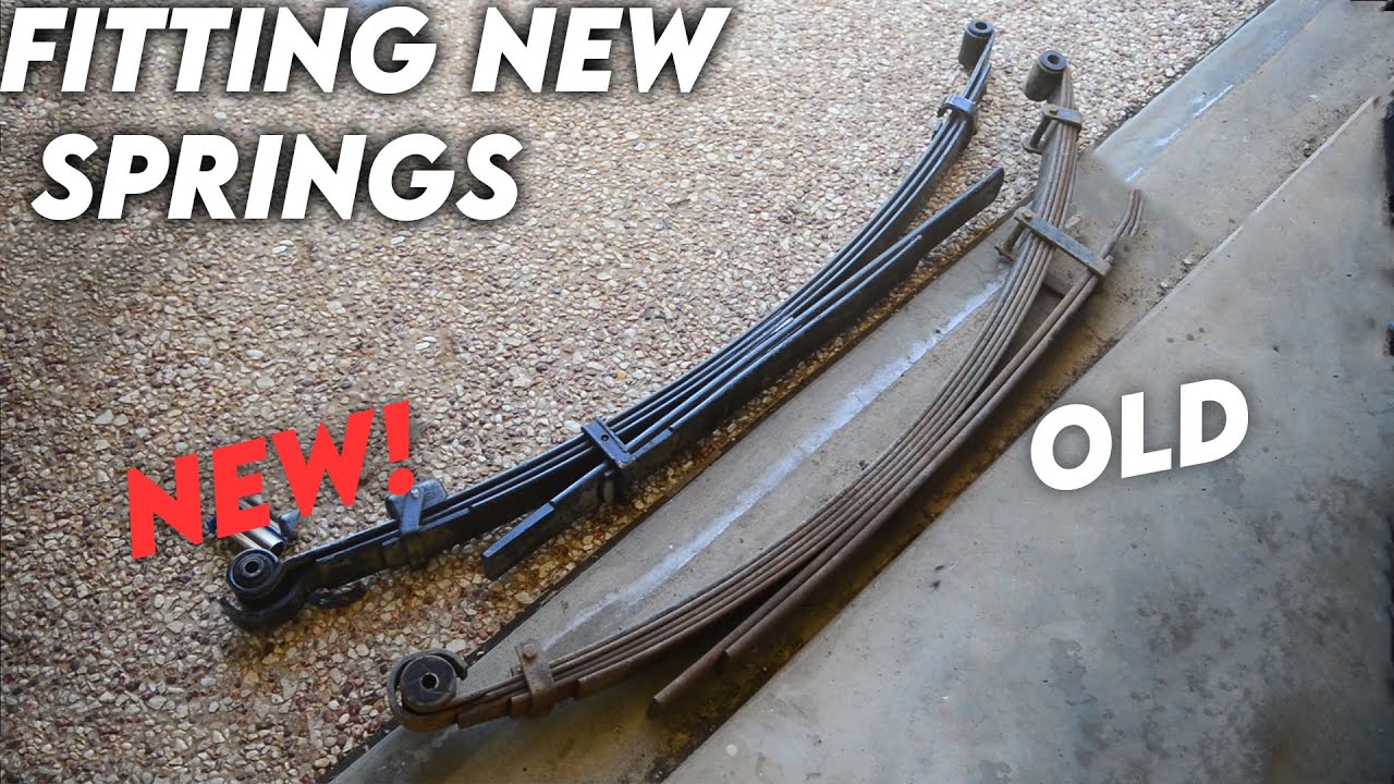 Fitting NEW Leaf Springs to the Hilux