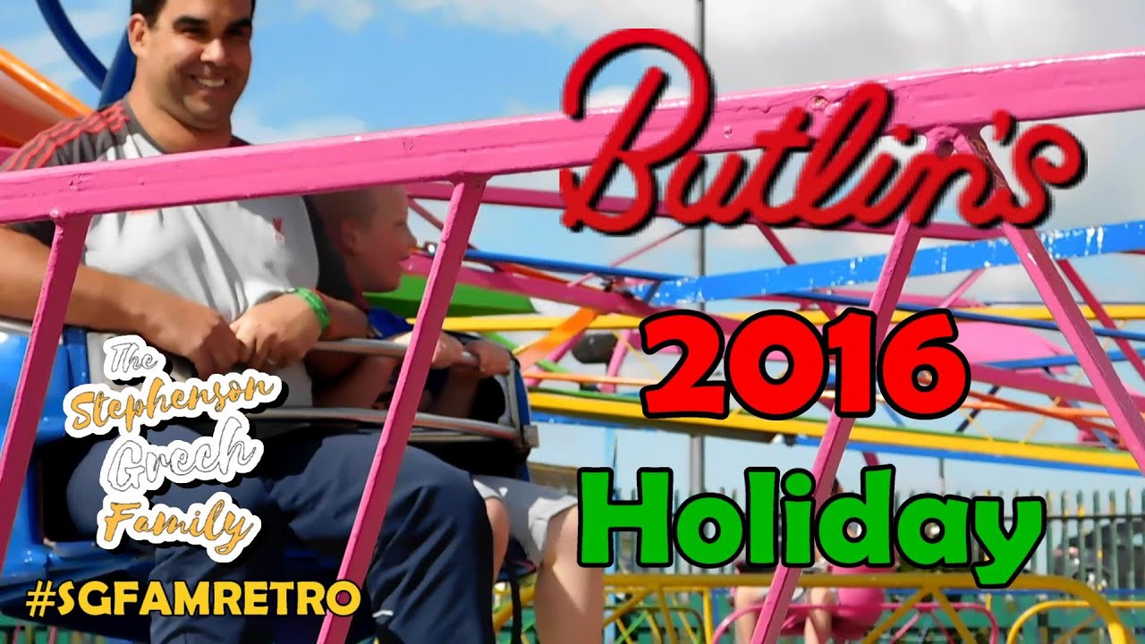 #SGFAMRETRO - Butlins 2016 Holiday   #SGFAM #AutismVlogs