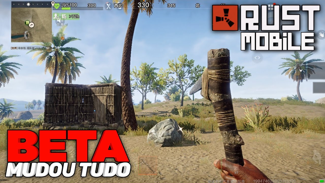 ASSIM EST&Aacute; FICANDO RUST MOBILE! MUDOU TUDO NA NOVA BETA E T&Aacute; FICANDO BONITO 😍