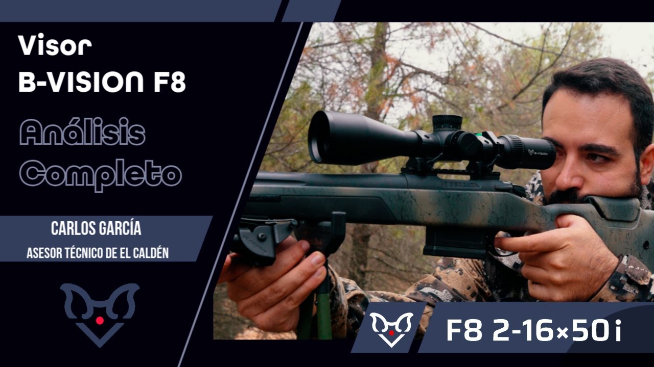 B-Vision F8 2-16x50i 🎯 Un visor versátil a un precio imbatible