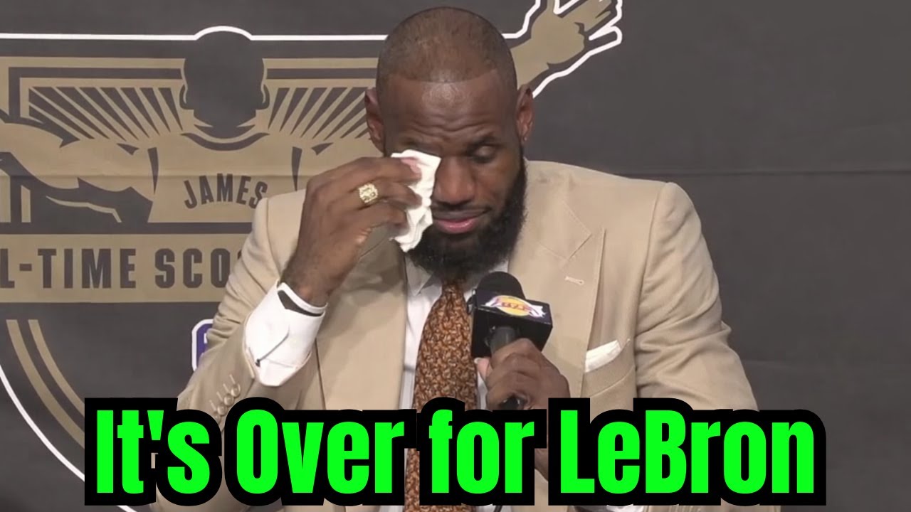 LeBron James Broke Down in Tears Announcing when He will Retire!
