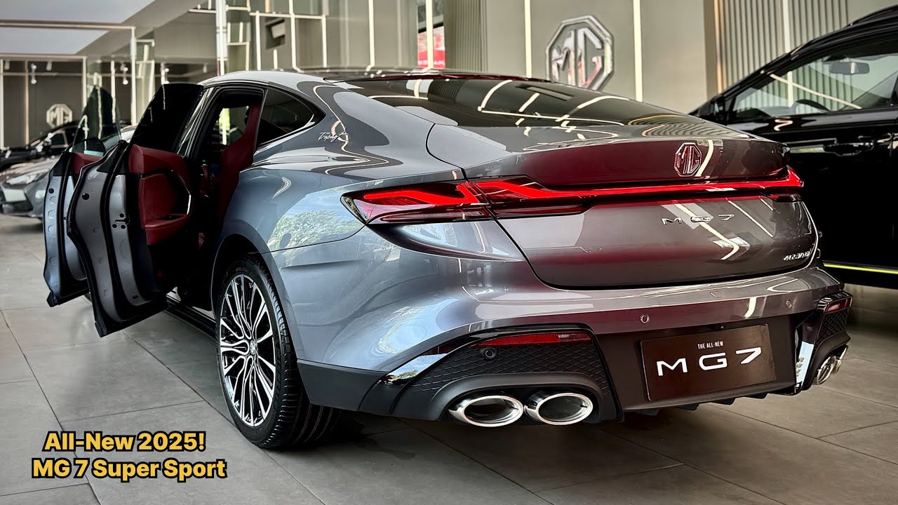 First Look 2025! All-New MG7 Trophy Plus Super Sport : Luxury Car, Interior and Exterior Details
