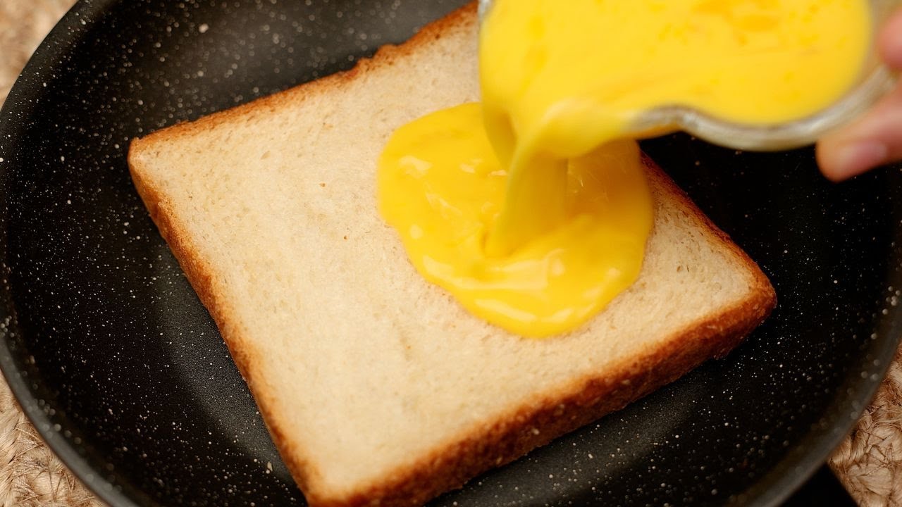 One Pan Egg Toast Ready In Minutes! Simple and Delicious French Toast Recipe