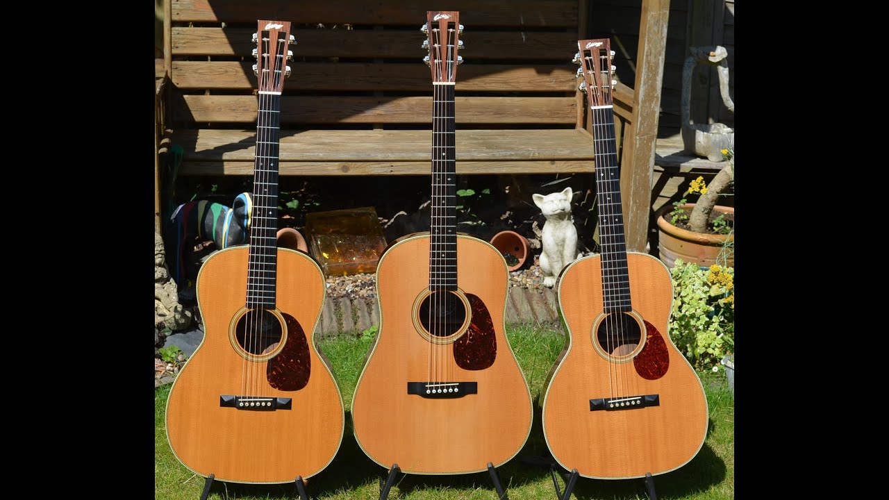 Three  Collings  guitars compared. (plus something else).