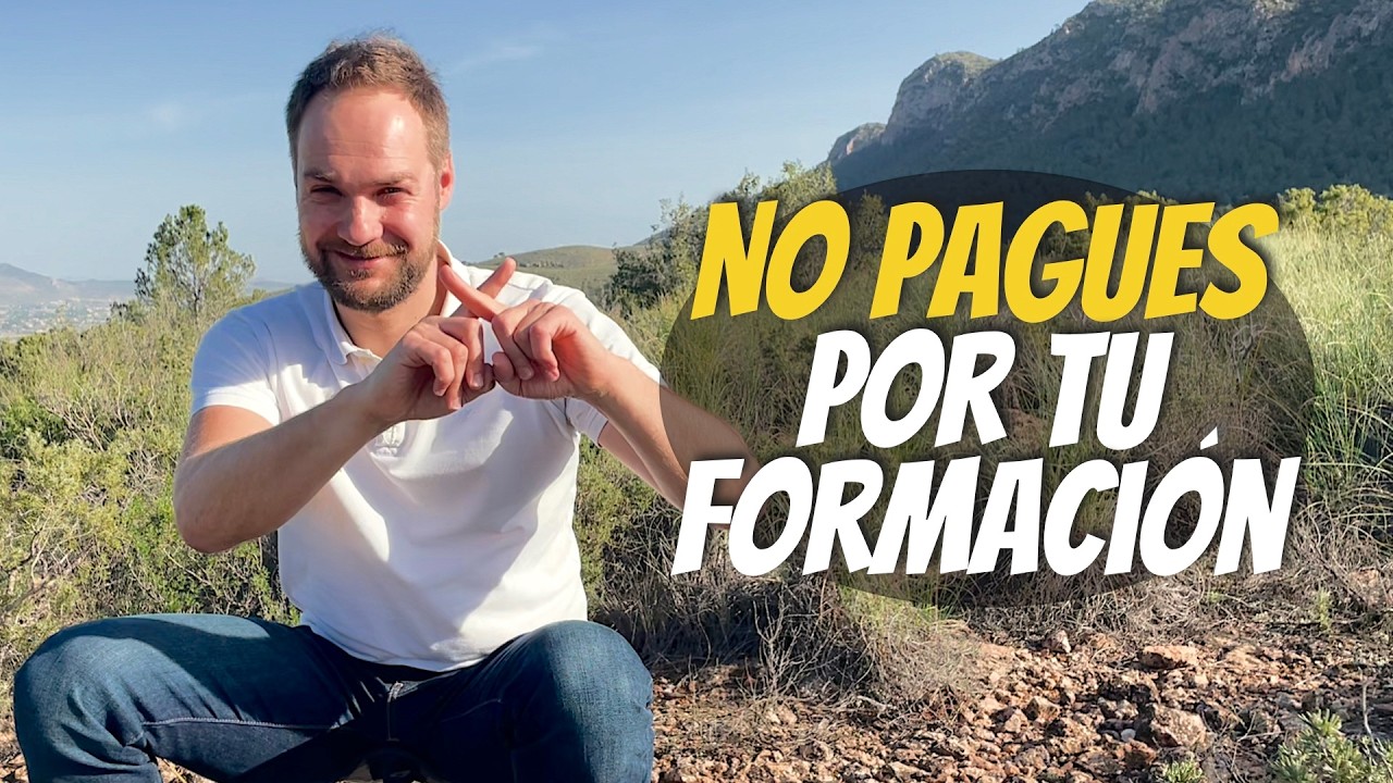 No gastes dinero en formaci&oacute;n