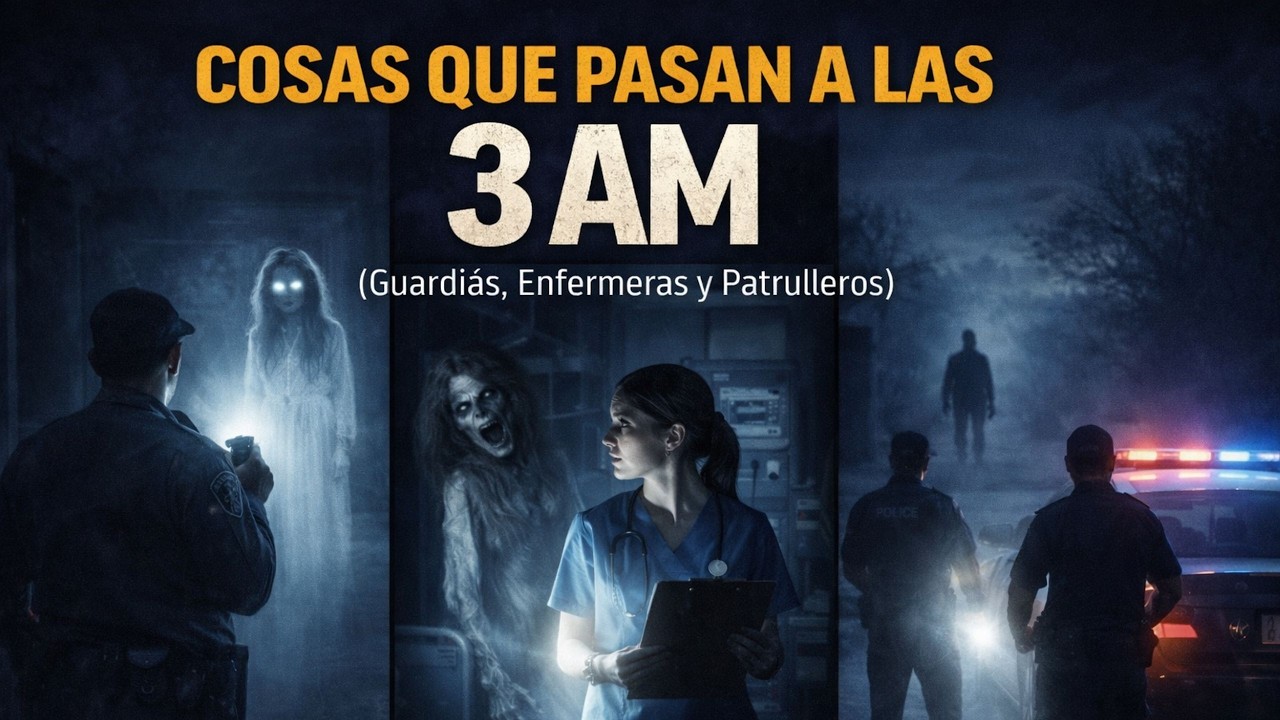 4 RELATOS ATERRADORES EN LA MADRUGADA (Hospitales, Vigilantes, Paramédicos y Choferes)