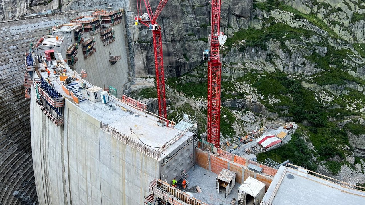 Baustellenführung Staudamm Grimsel-Hospiz