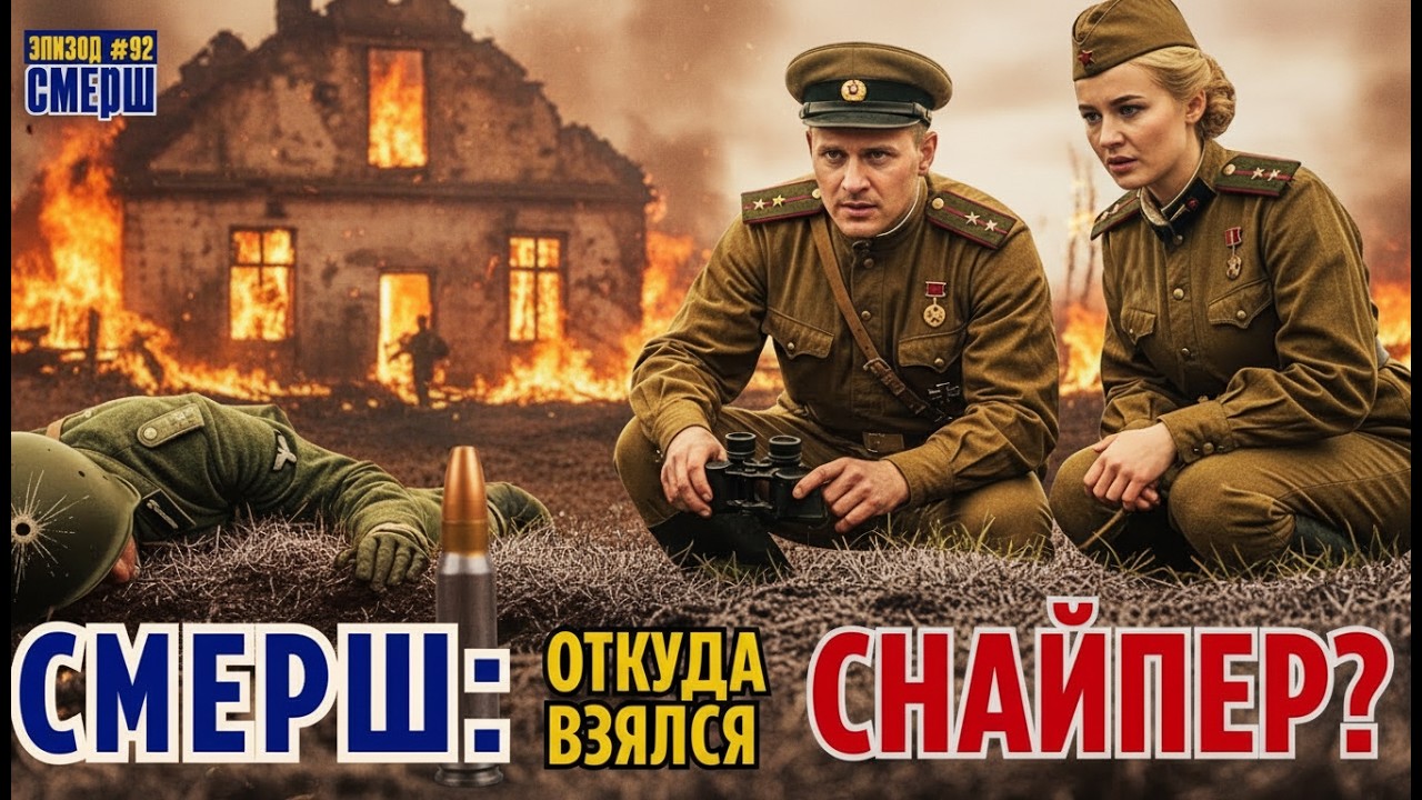 СМЕРШ: Драма Разведки |ЭПИЗОД №92| Почему Снайпер Курил На Позиции И Оставлял Гильзы?
