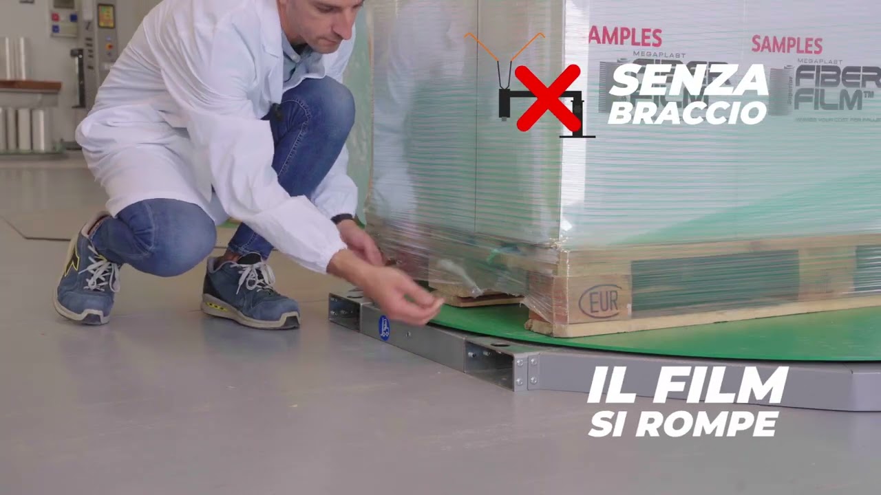 Confronto: Imballaggio con e senza il Braccio di Cordonatura