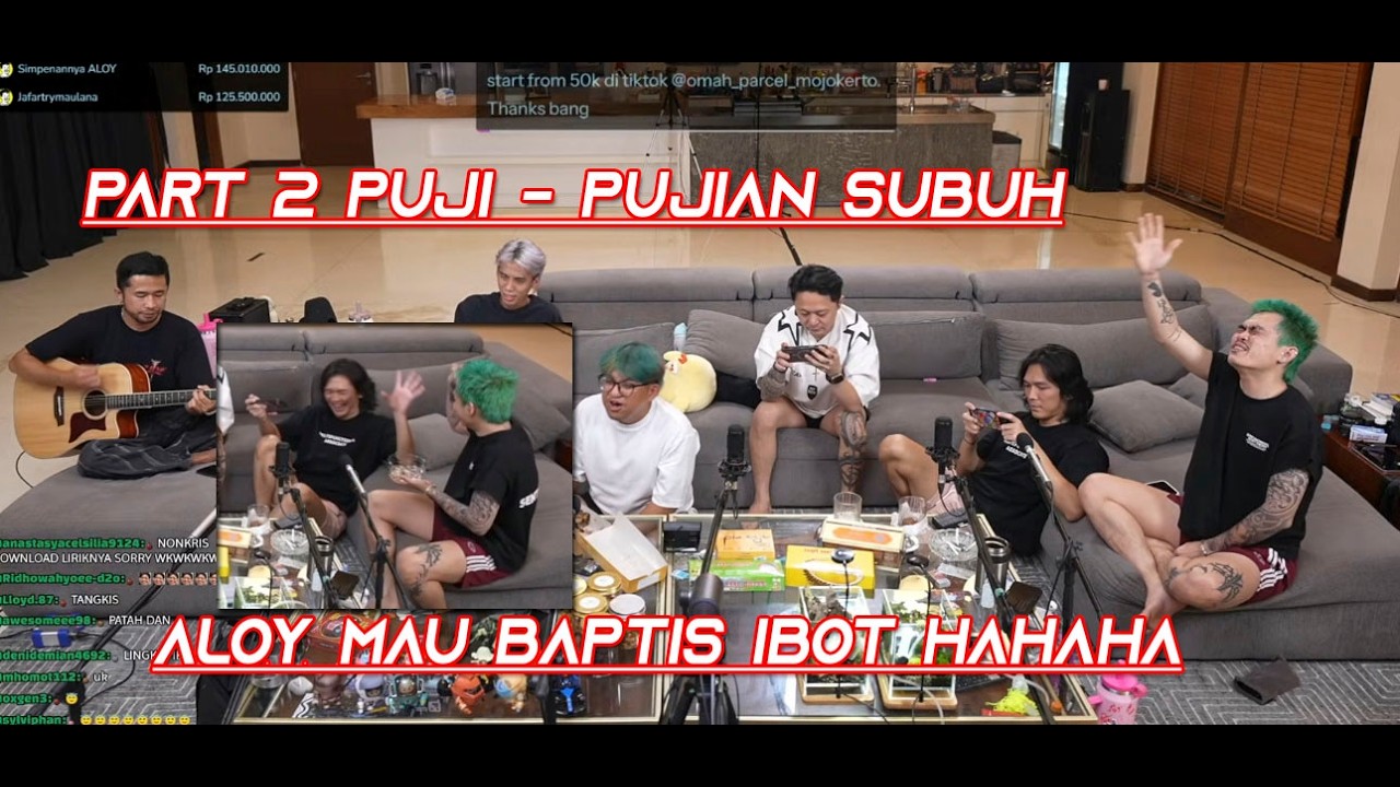 Part 2 PUJI-PUJIAN SUBUH - ALOY Bawa Air  MAU BAPTIS IBOT ha2🔴 MARAPTHON - THE LAST TALE DAY 23 pt.3