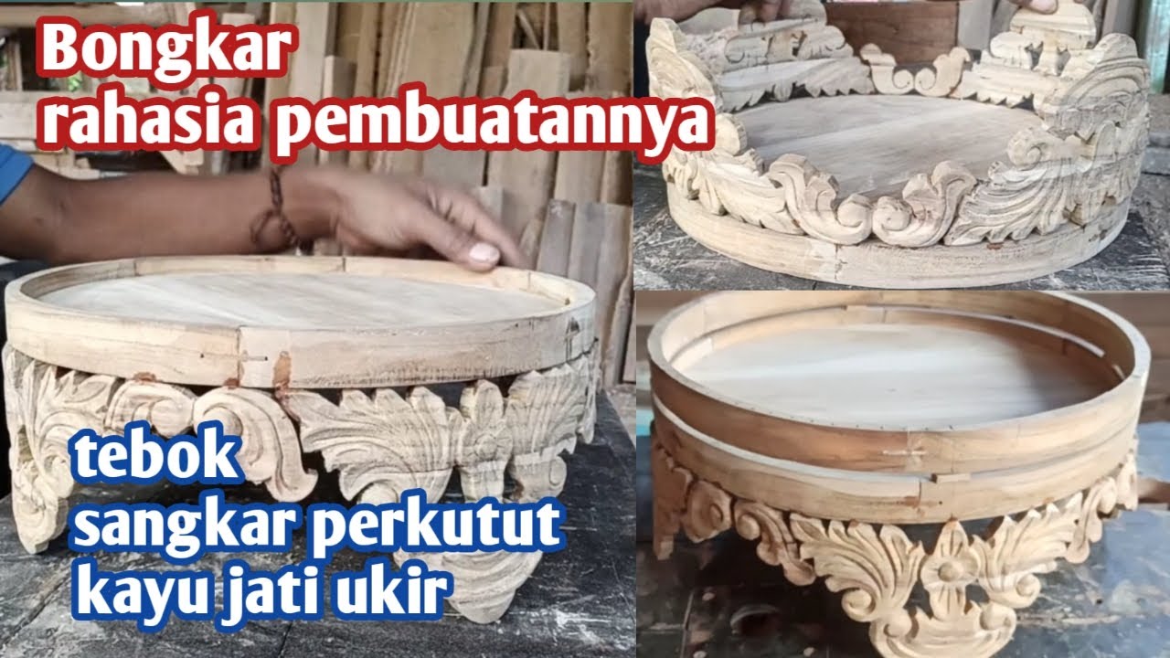 cara membuat sangkar perkutut kayu jati ukir