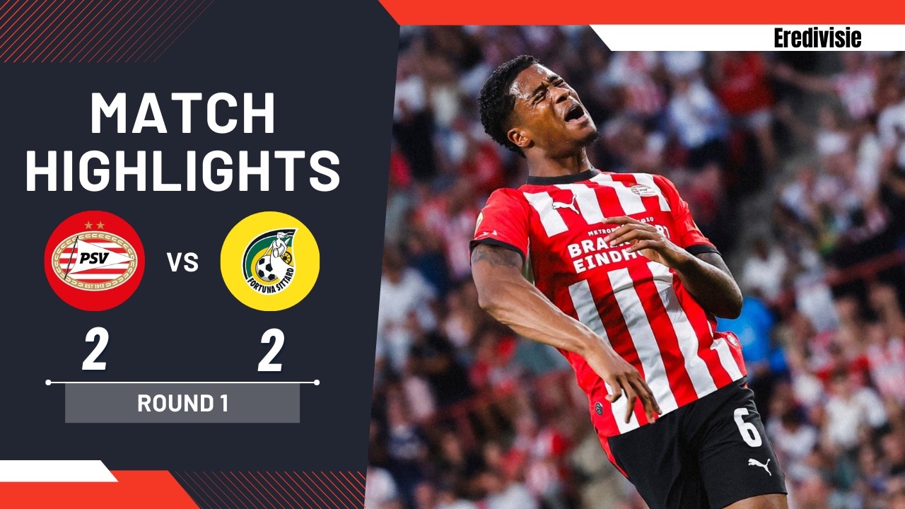 PSV Eindhoven - Fortuna Sittard | 2-2 | Highlights | Eredivisie 2026-27 | psv sittard