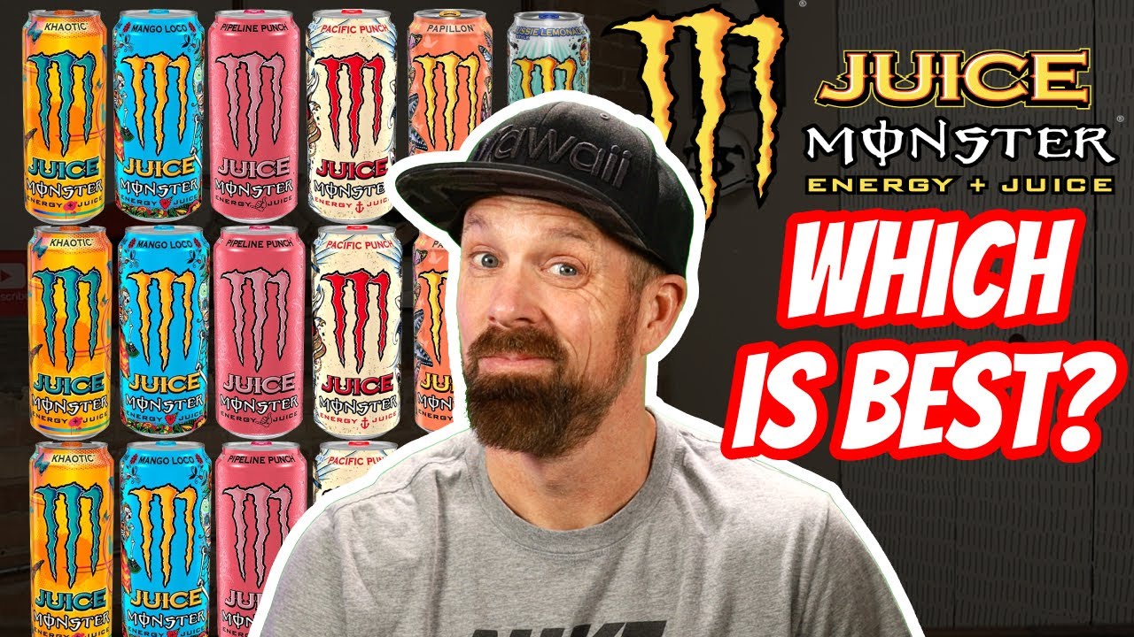 Monster Energy Juice Flavor Fiesta: Trying Them All