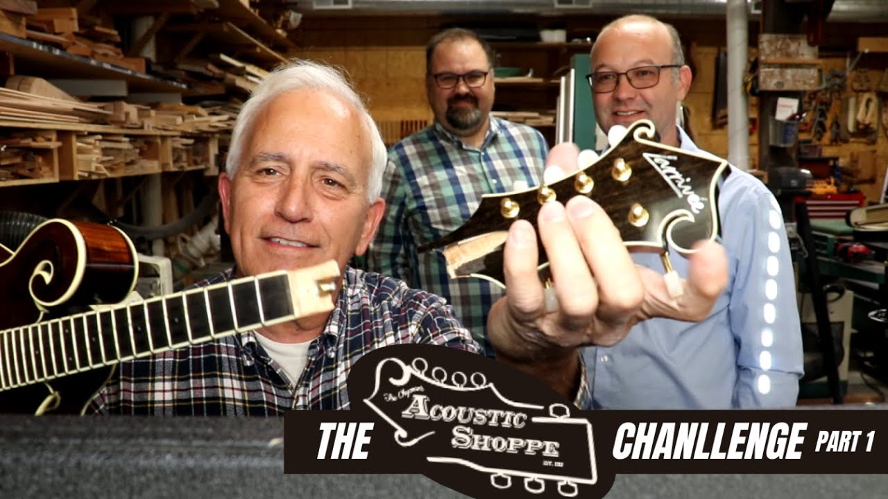 618 RSW The Acoustic Shoppe Challenged Me To Fix This Larrivee Mandolins BROKEN NECK!!! - PART 1