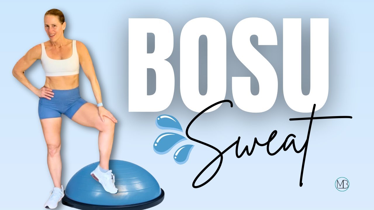 35 MIN Full Body BOSU Workout | Strength & Cardio
