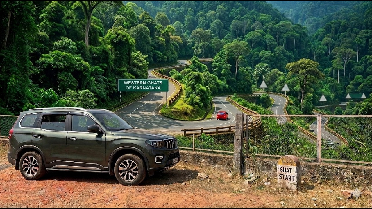 E2: Sringeri & Udupi Road Trip | Scorpio N | Raw Experience Inside😉