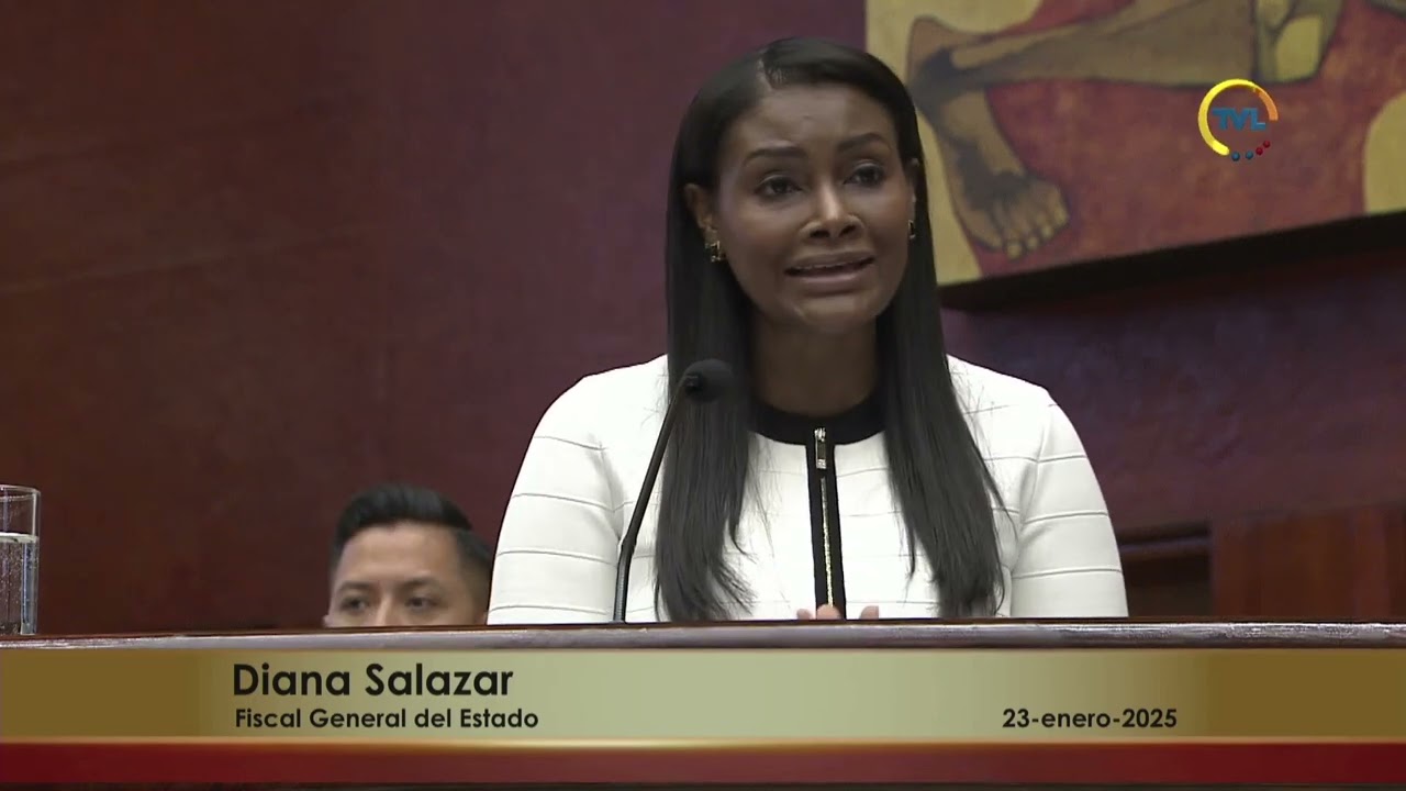 Fiscal General del Estado Diana Salazar - Sesión 1005 - #InformeDeLabores2024