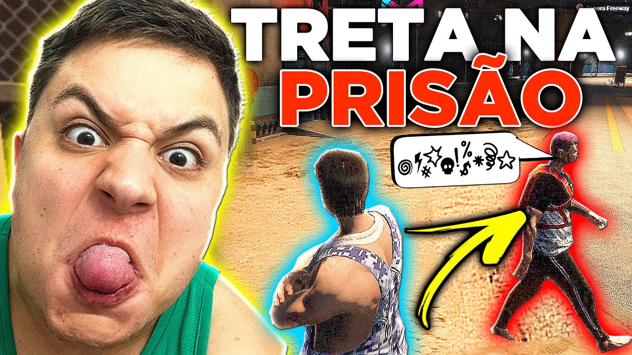 BRlGA NO PRESÍDIO e DEU RUIM! GTA RP (Paulinho o LOKO)